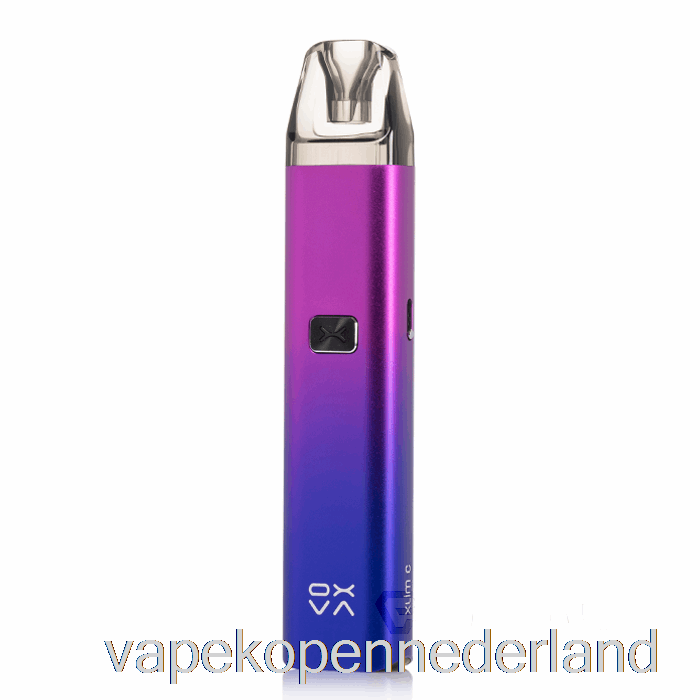 Elektronische Sigaret Vape Oxva Xlim C 25w Pod-systeem Blauw Paars